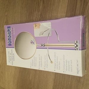 Vintage Double sided hands free mirror